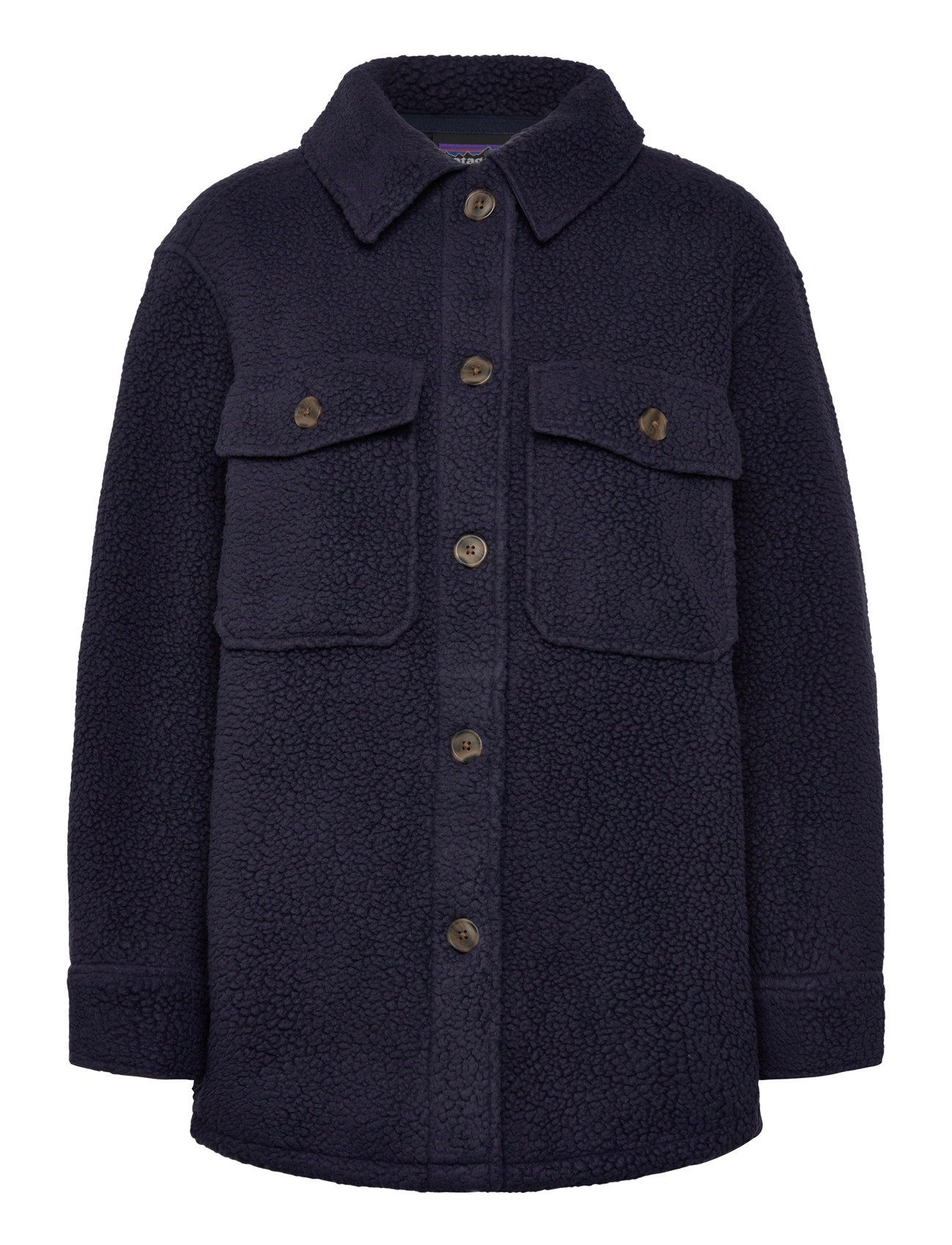 Patagonia W's Retro Pile Shacket, L, Navy, Jakker > Let Sommerjakke, Dame