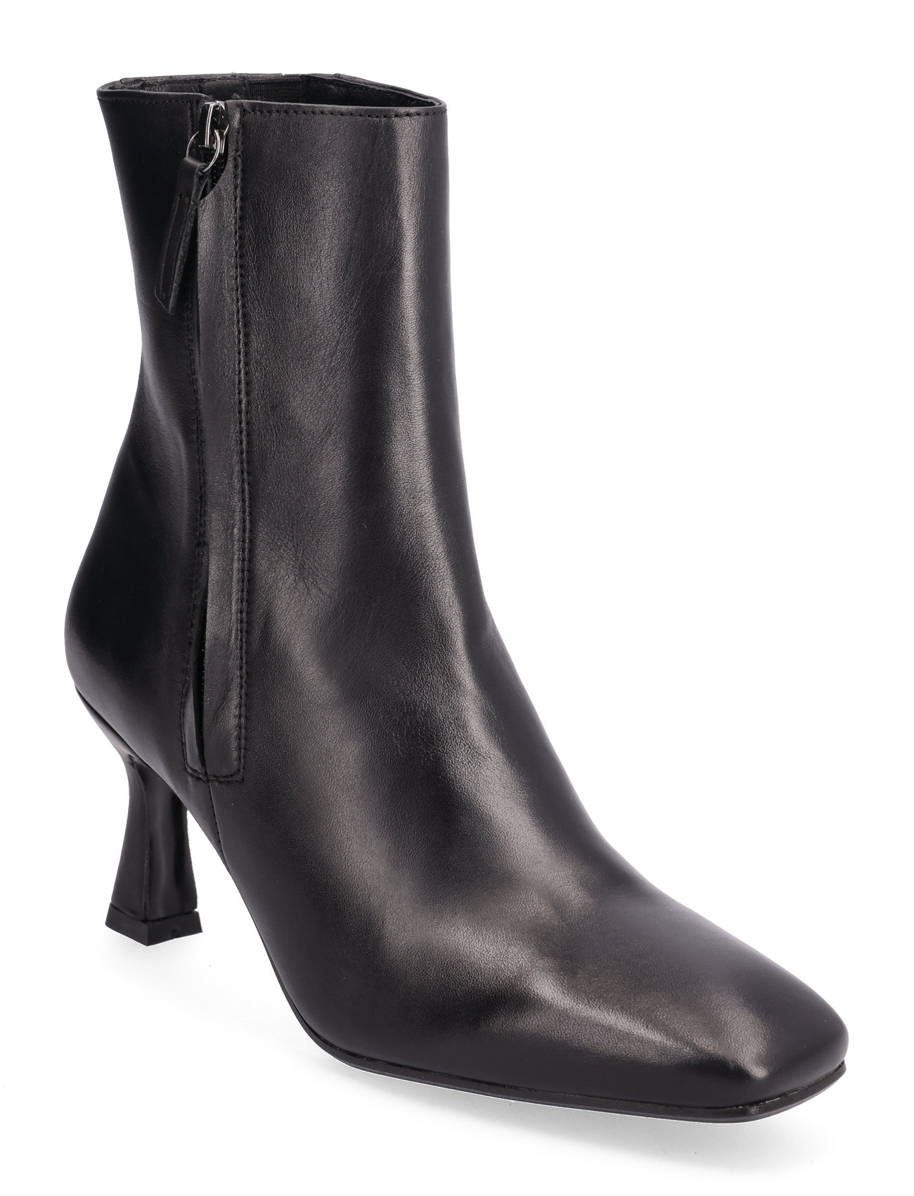 Maya Shoes Boots Ankle Boots Ankle Boots With Heel Black Pavement