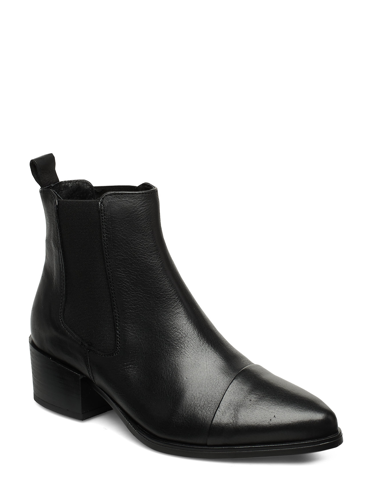 Parker Shoes Boots Ankle Boots Ankle Boot - Heel Musta Pavement