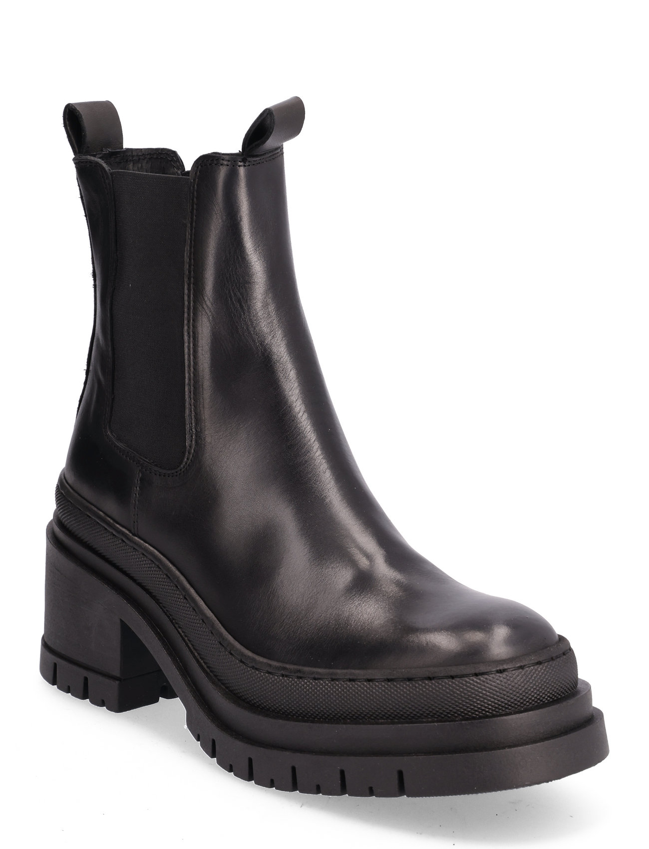 Macy Shoes Boots Ankle Boots Ankle Boots With Heel Black Pavement