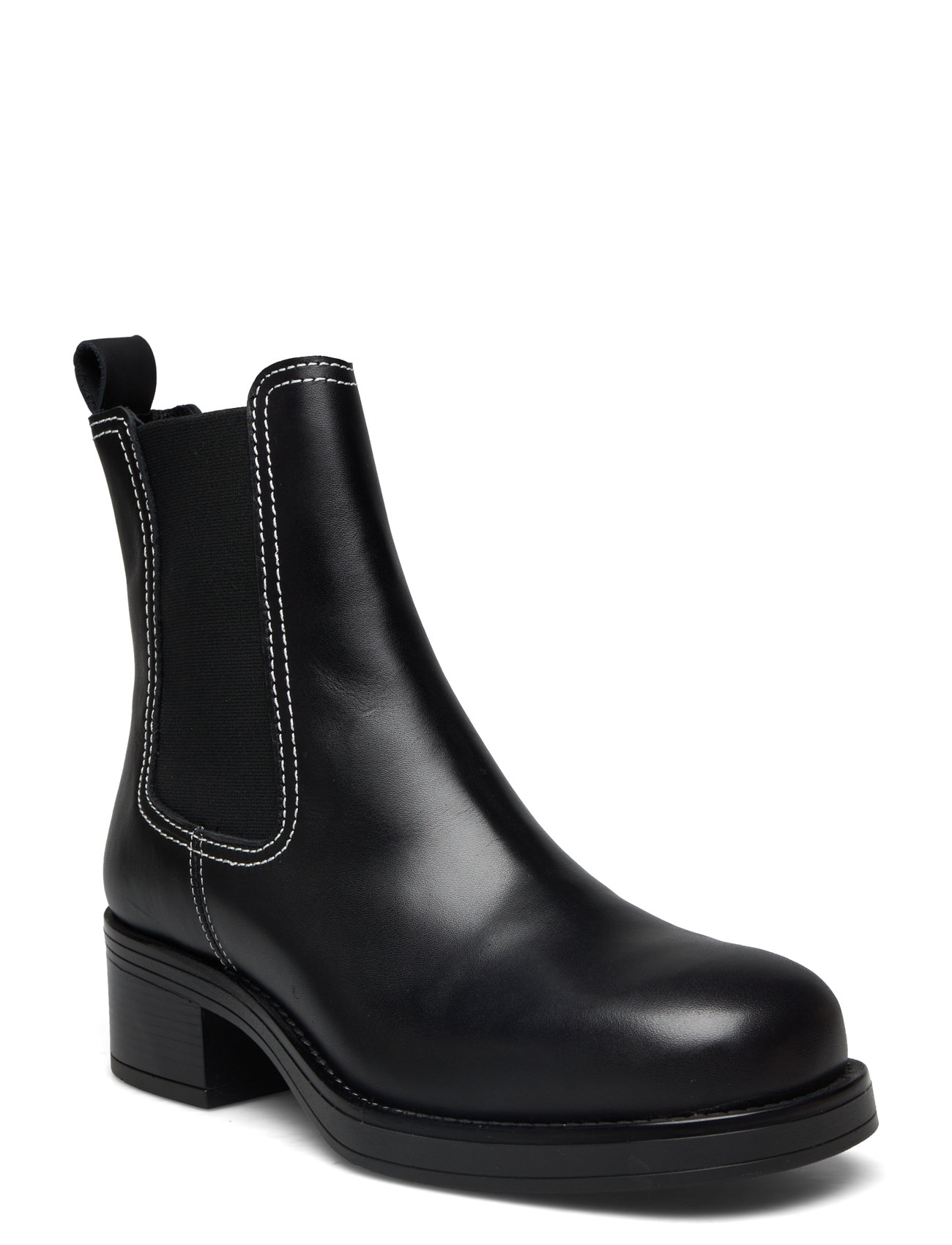 Nyah Shoes Chelsea Boots Black Pavement