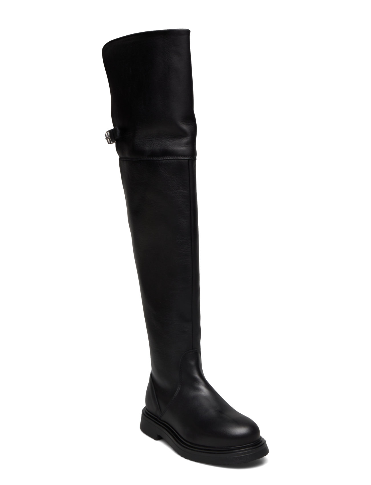 Gayle Shoes Boots Over-the-knee Black Pavement