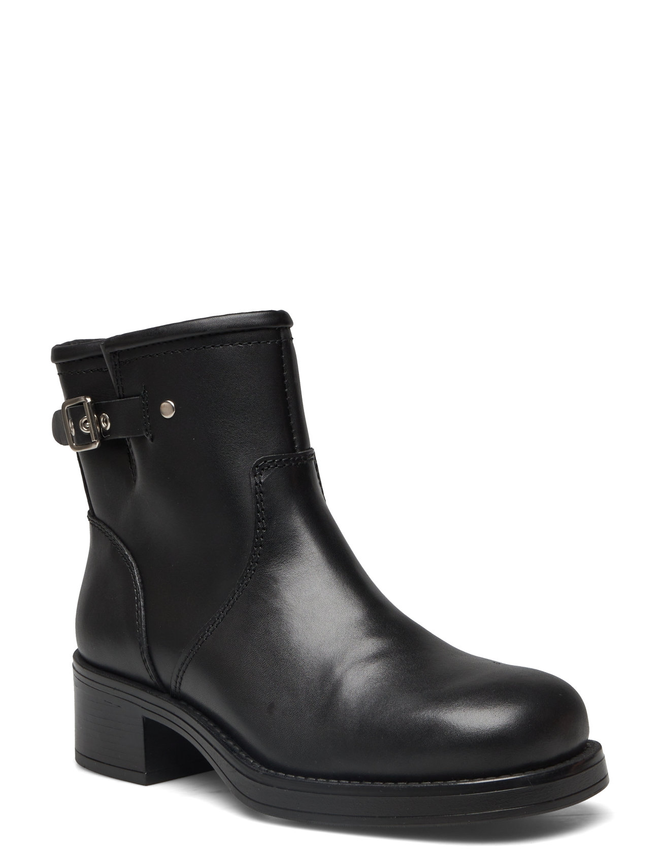 Roselia Shoes Boots Ankle Boots Ankle Boots With Heel Black Pavement