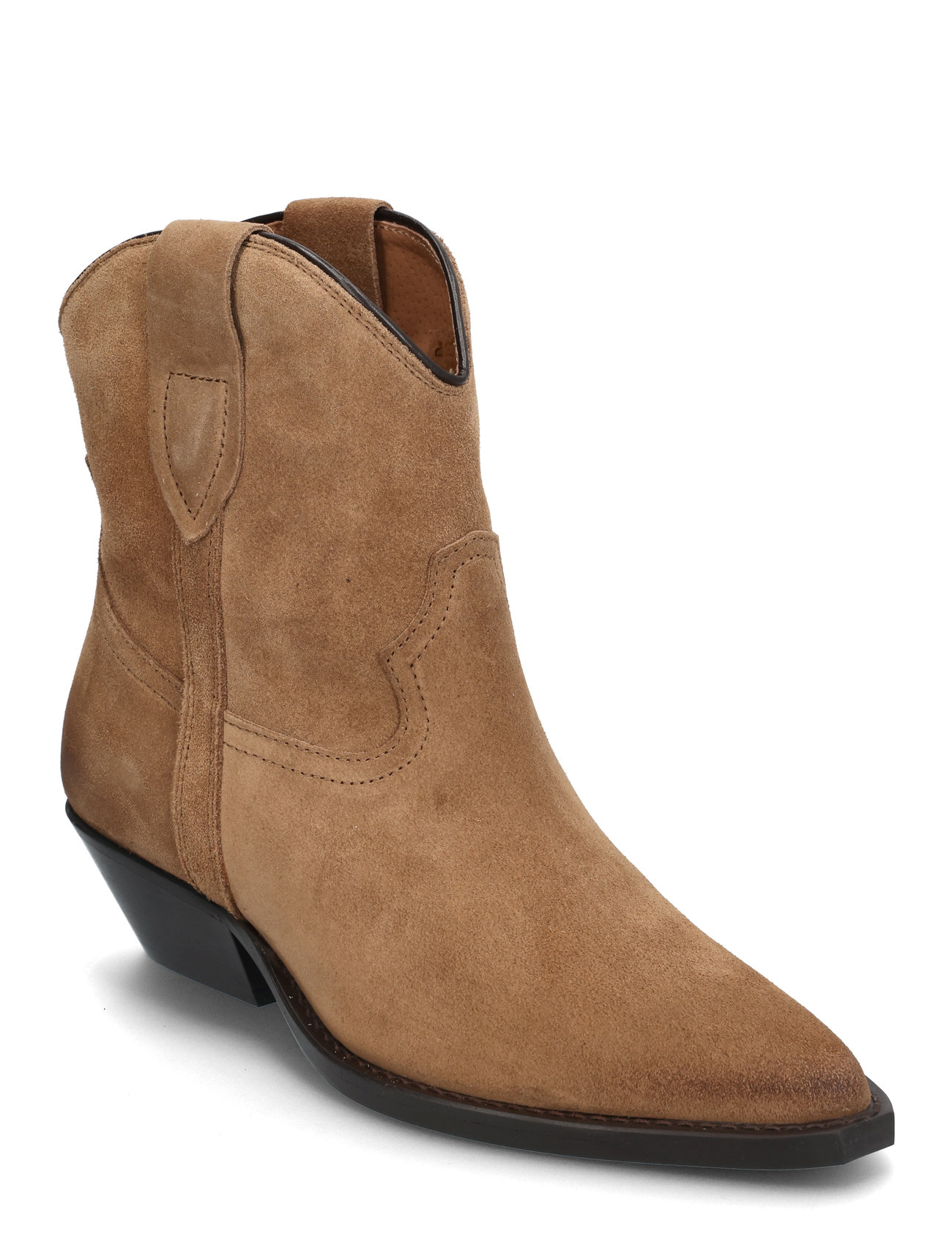 Jasmin Suede Shoes Boots Ankle Boots Ankle Boots With Heel Brown Pavement