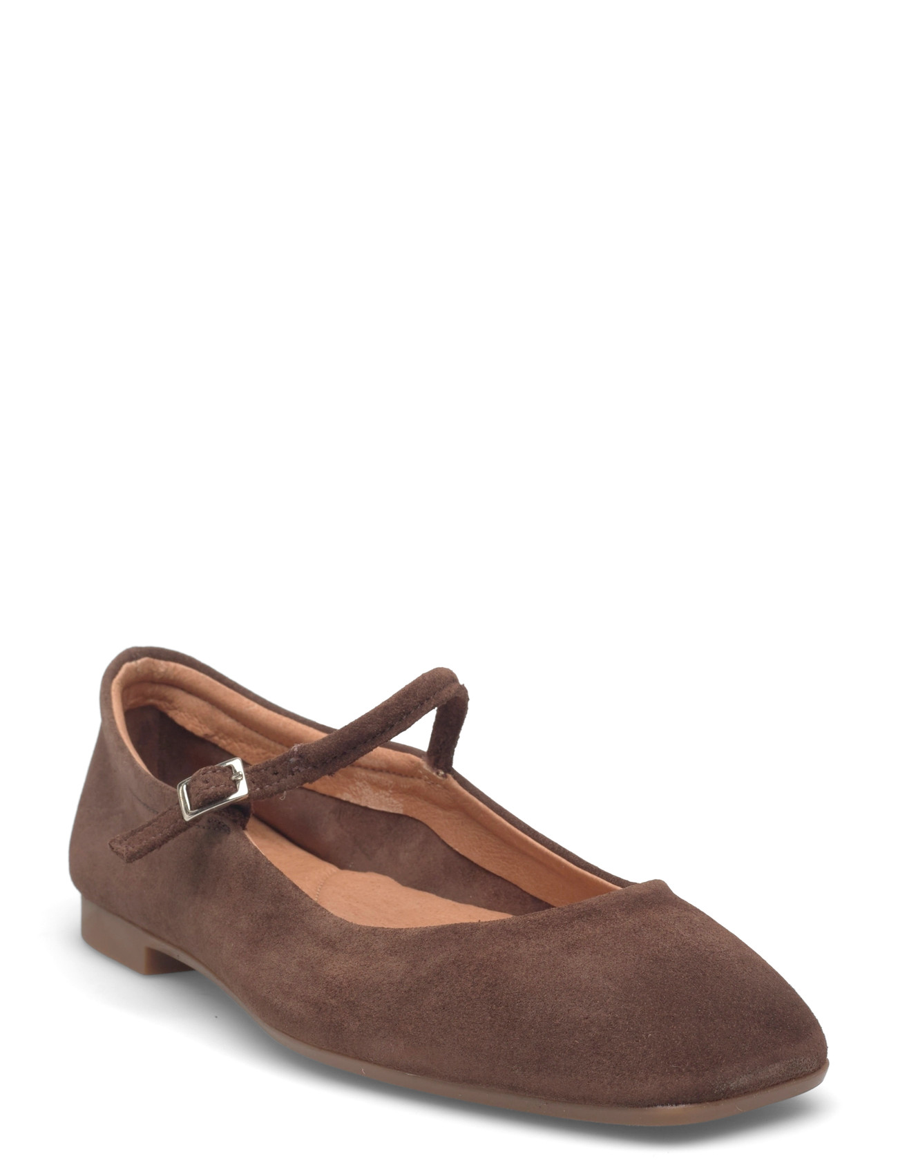 Pavement Paelga Suede, 38, Brown, Sko > Mary Jane-Sko, Dame