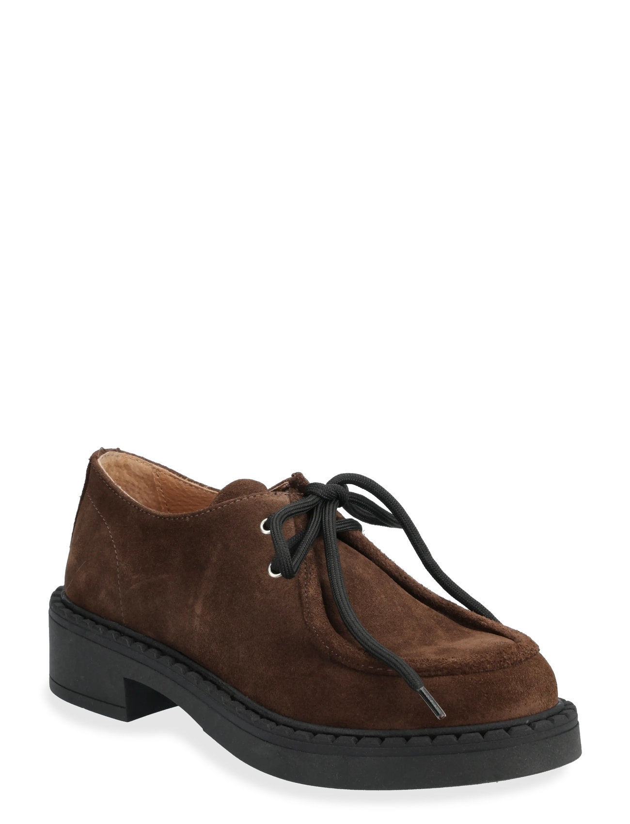 Pavement Evelyn Suede, 41, Brown, Sko > Laced Sko, Dame