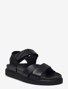 Violette - flat sandals - black 020