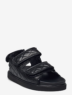 Paloma - płaskie sandały - black 020
