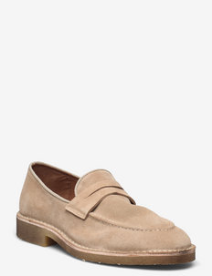 Anders - mokasyny - taupe suede