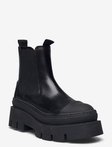 Nessa - chelsea boots - black leather