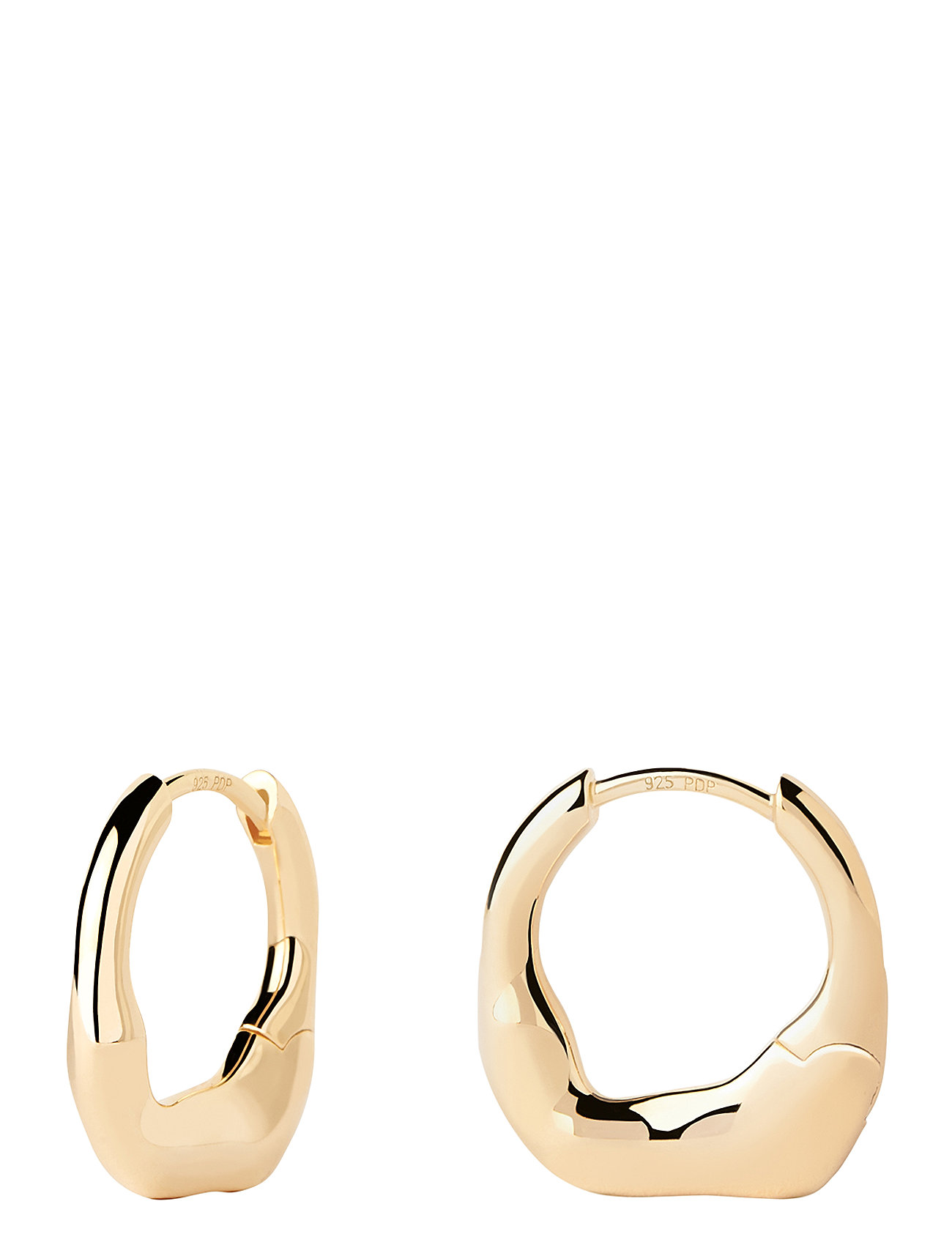 Mini Magma Hoop Earrings Accessories Jewellery Earrings Hoops Gold PD Paola