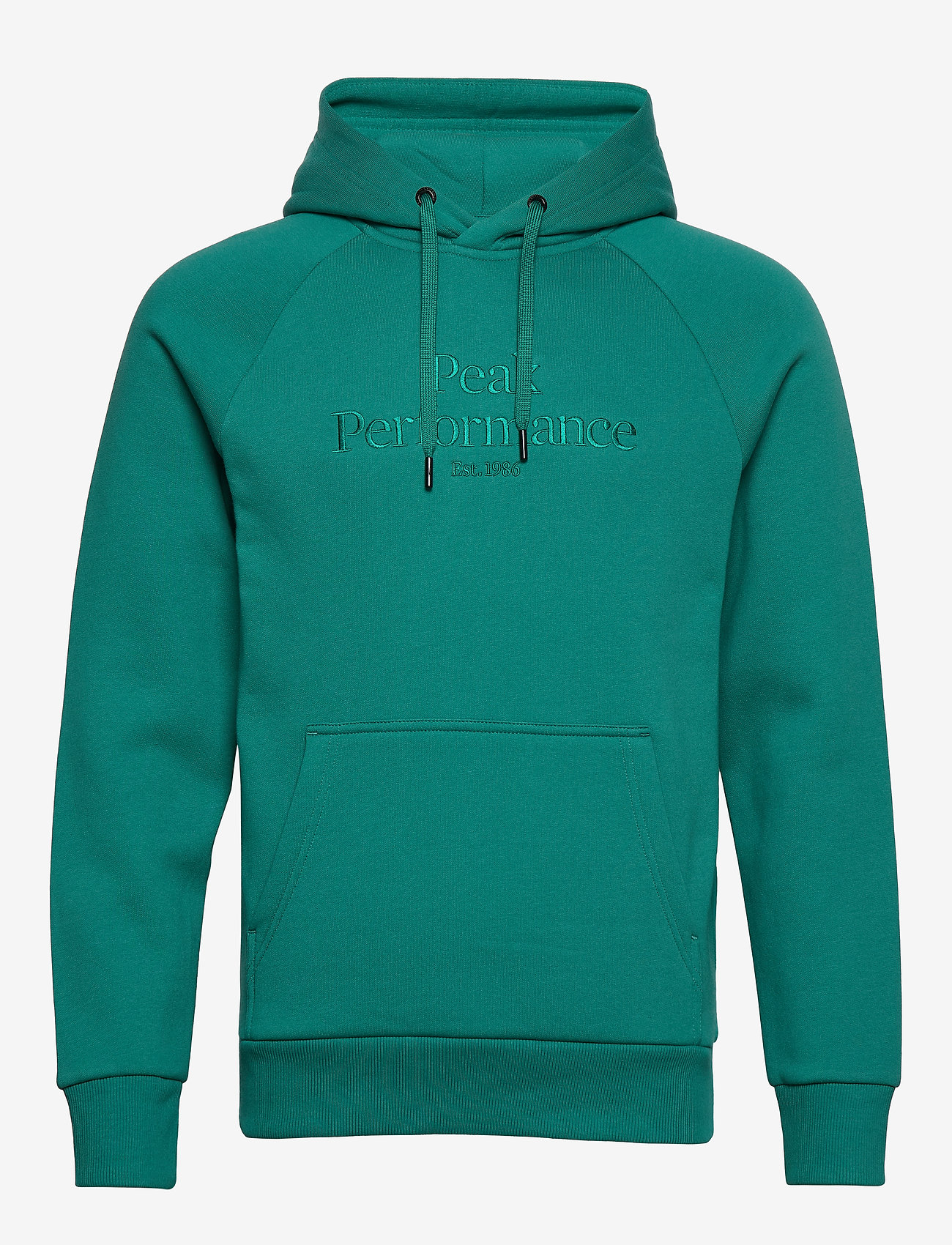 peak performance green hoodie