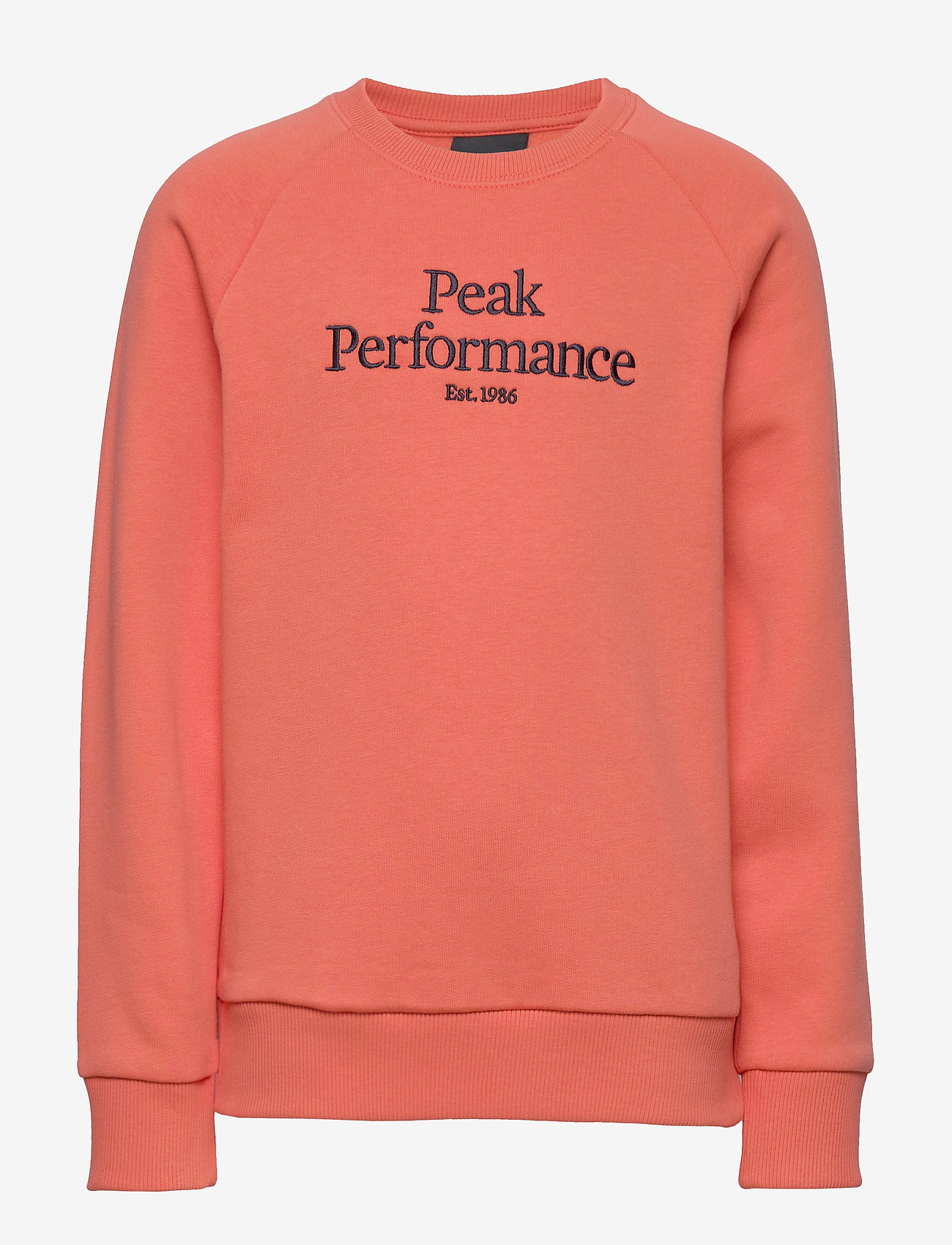 peak performance jr logo hoodie