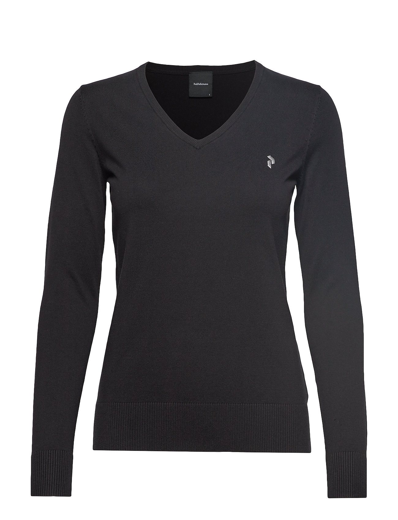 W Class Vn Gebreide Trui Zwart Peak Performance peak performance kopen in de aanbieding