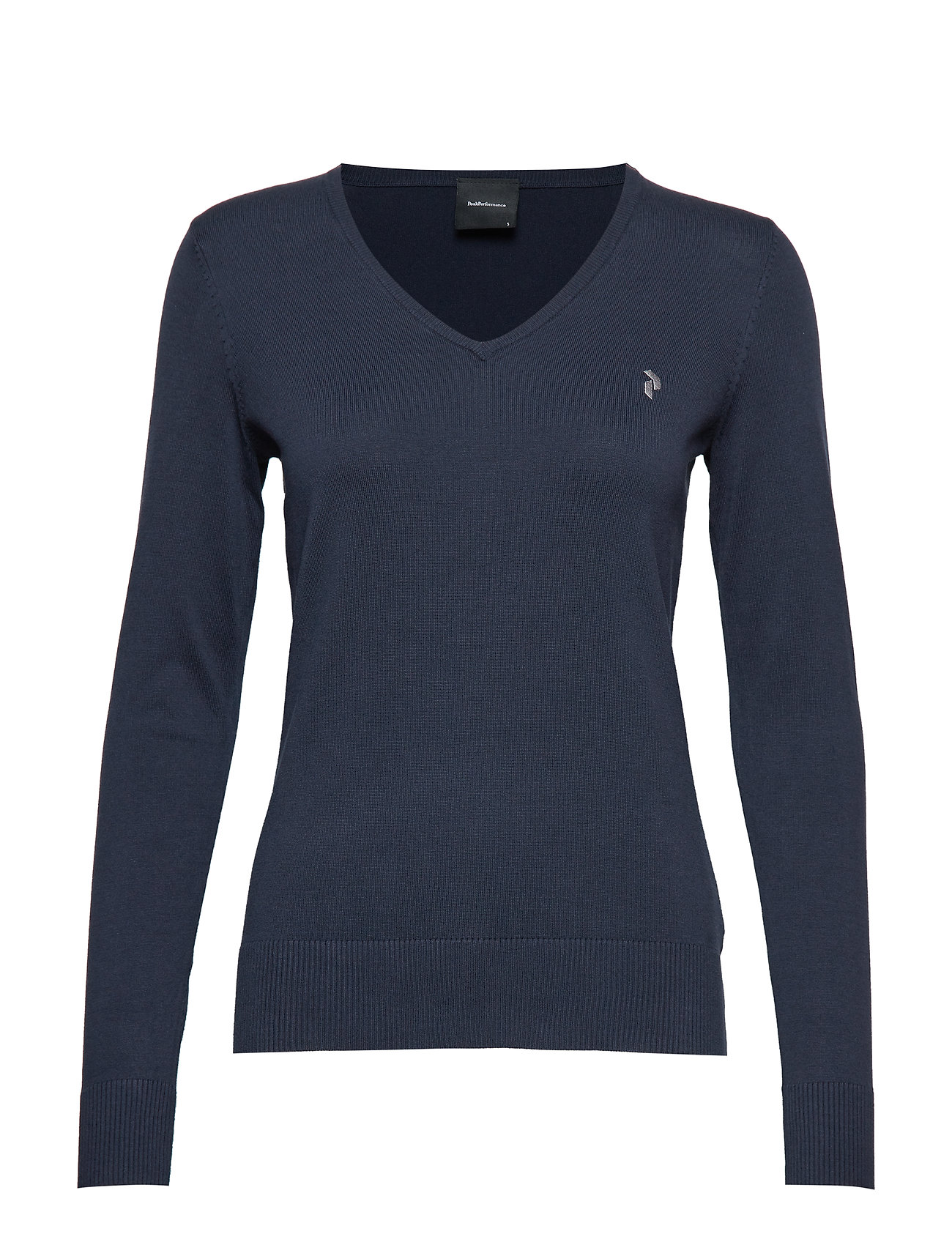 W Class Vn Gebreide Trui Blauw Peak Performance peak performance kopen in de aanbieding