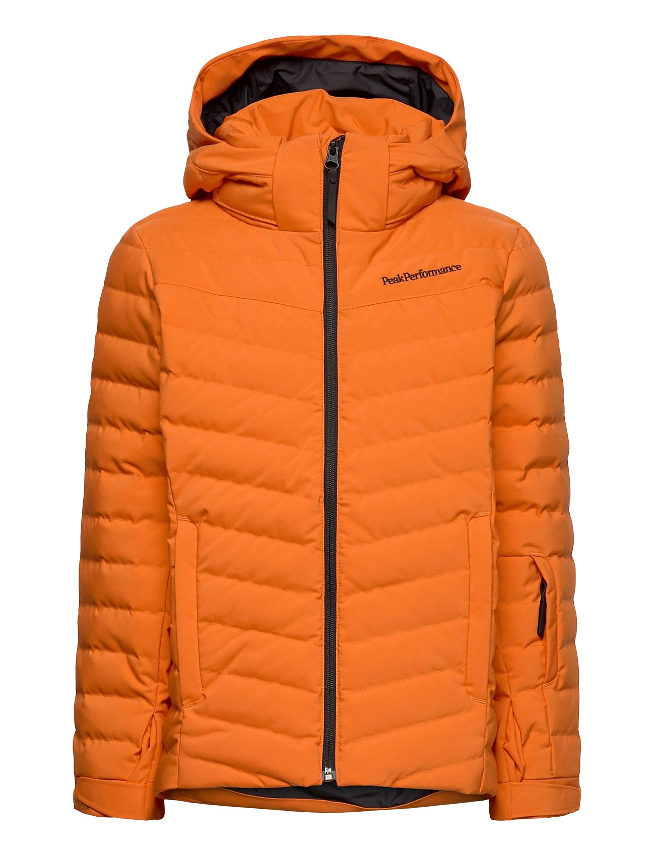 Jr Frost Ski Jacket Cold Blush Foret Jakke Orange Peak Performance