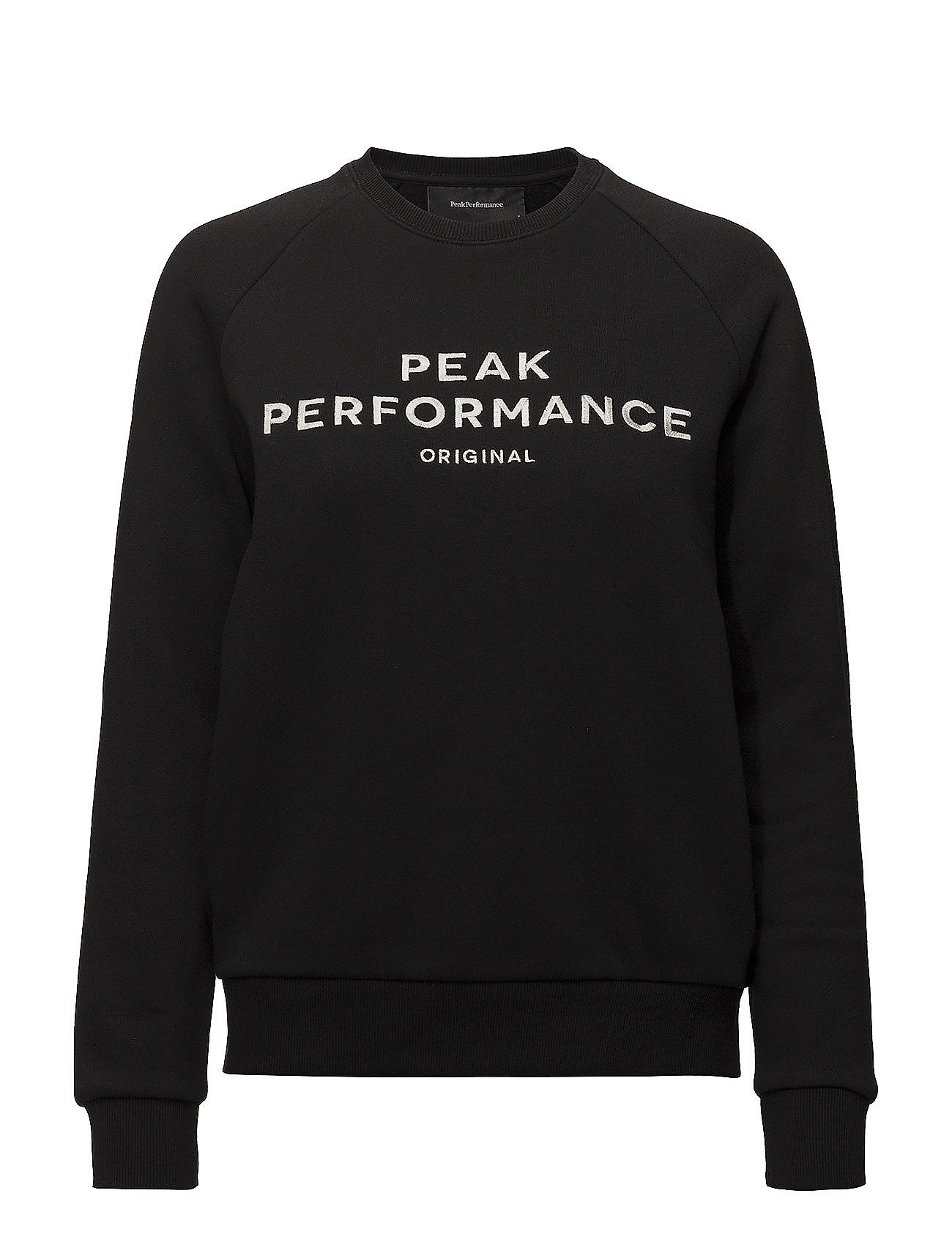 W Logo Cr Trui Met Lange Mouwen Zwart Peak Performance peak performance kopen in de aanbieding W Logo Cr Trui Met Lange Mouwen Zwart Peak Performance peak performance kopen in de aanbieding