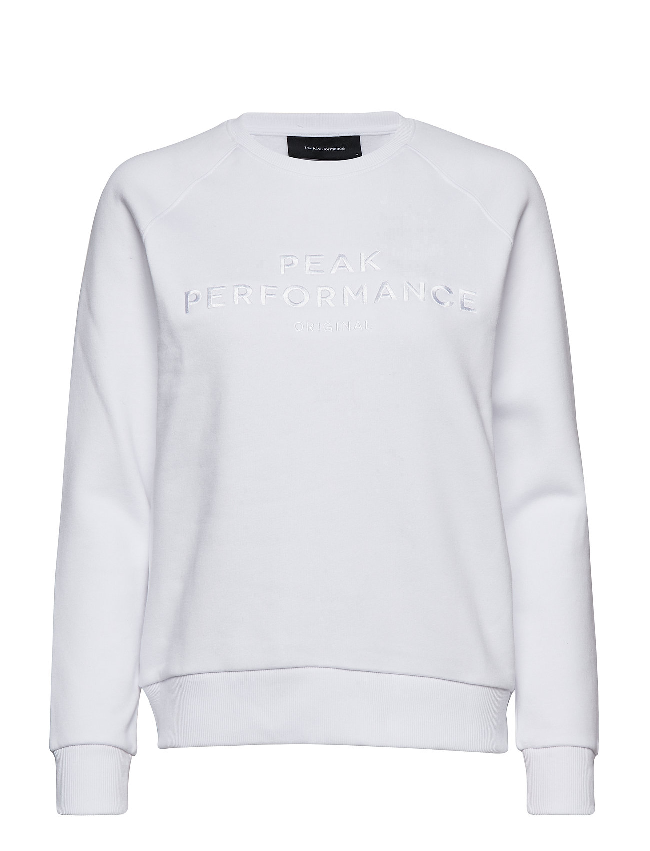 W Logo Cr Trui Met Lange Mouwen Wit Peak Performance peak performance kopen in de aanbieding W Logo Cr Trui Met Lange Mouwen Wit Peak Performance peak performance kopen in de aanbieding