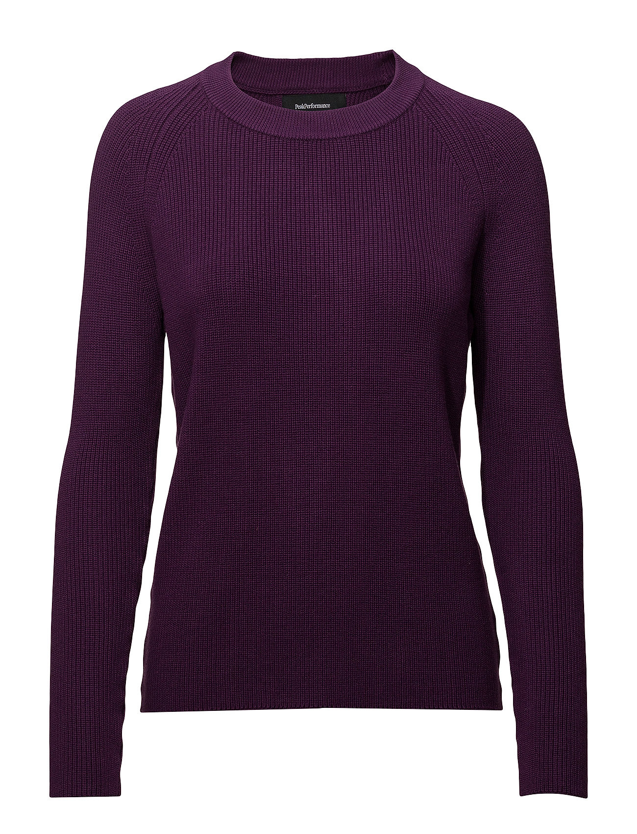 Margesumcr Gebreide Trui Paars Peak Performance peak performance kopen in de aanbieding