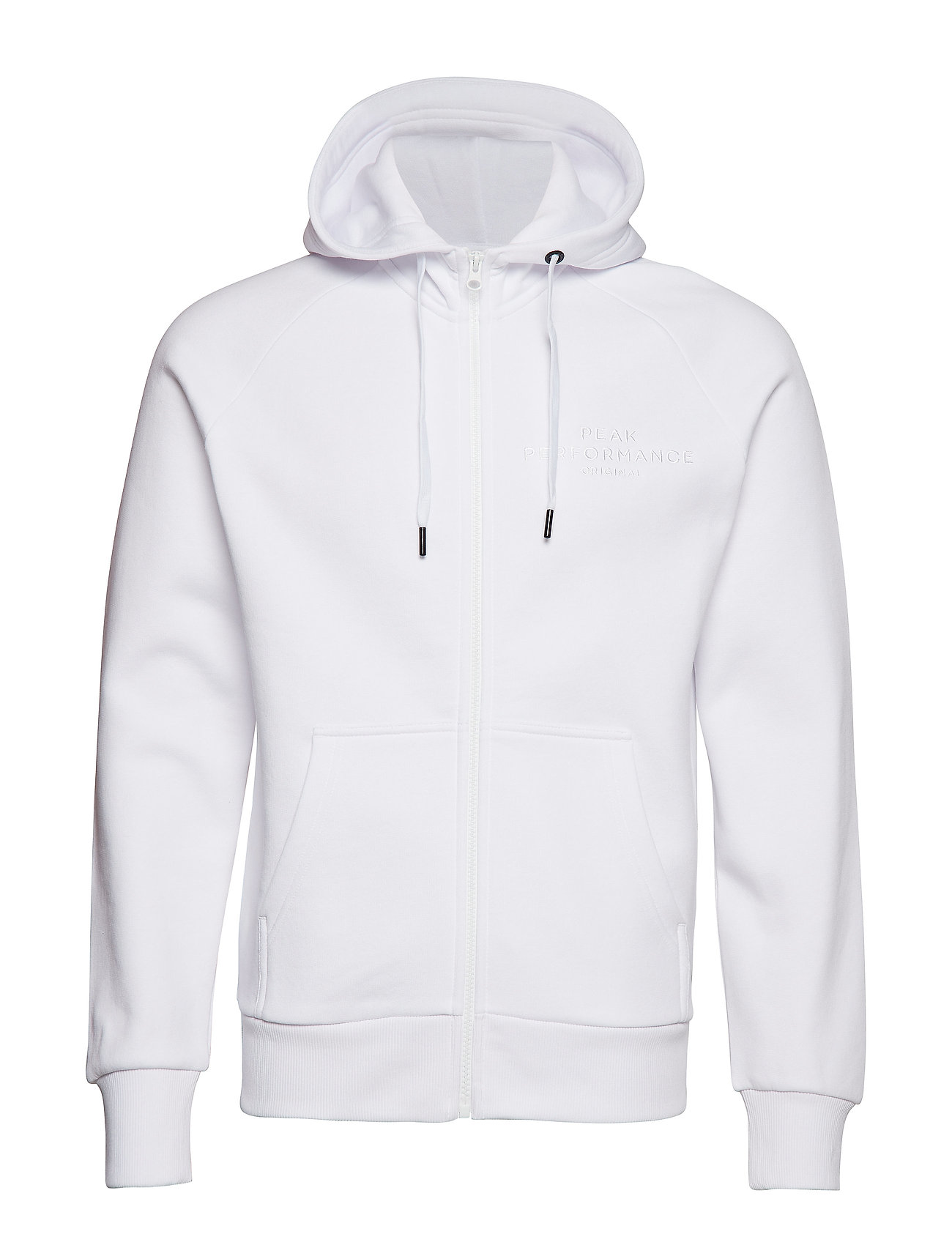peak performance white hoodie