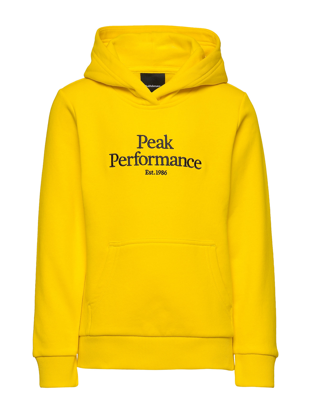 peak performance jr logo hoodie