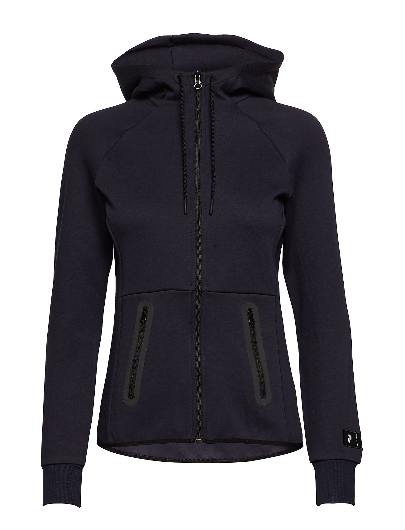 W Tech Zh Hoodie Met Rits Zwart Peak Performance peak performance kopen in de aanbieding