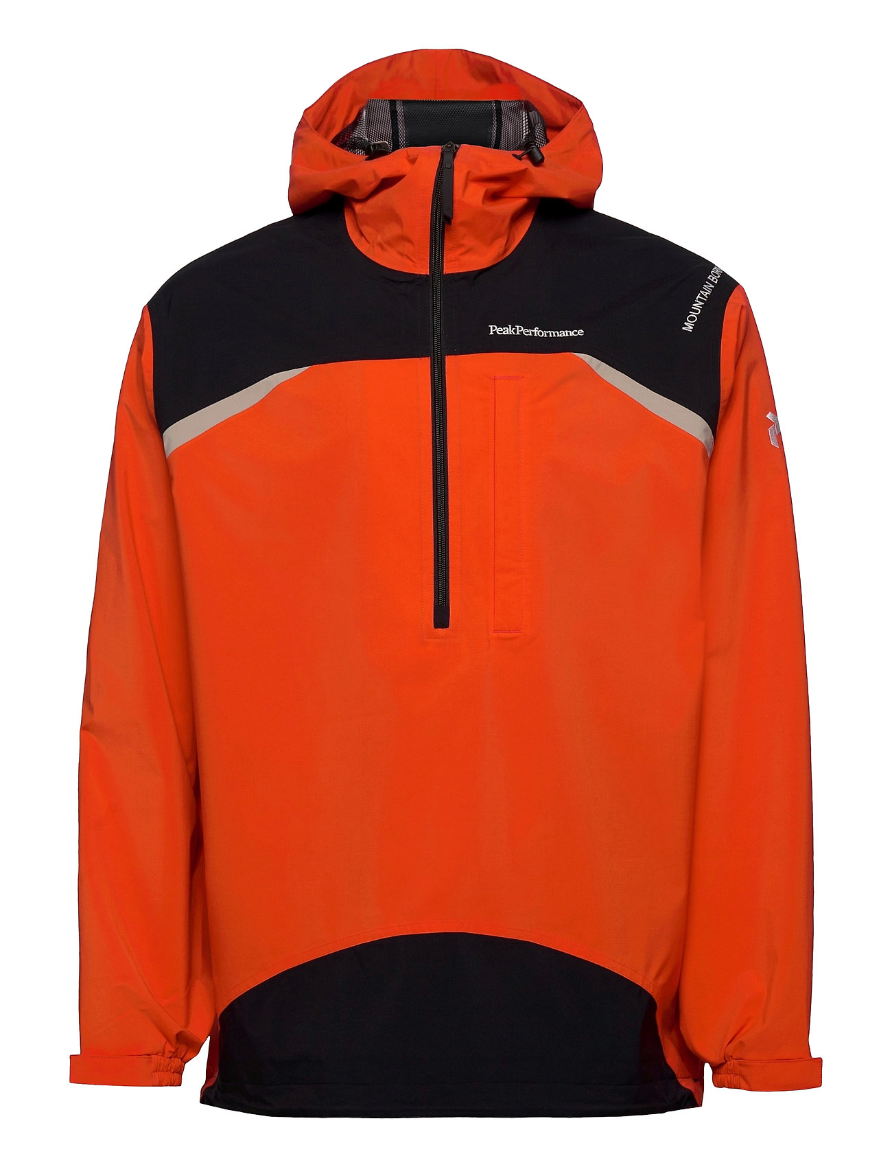 M Stowaway Anorak Outerwear Sport Jackets Oranssi Peak Performance