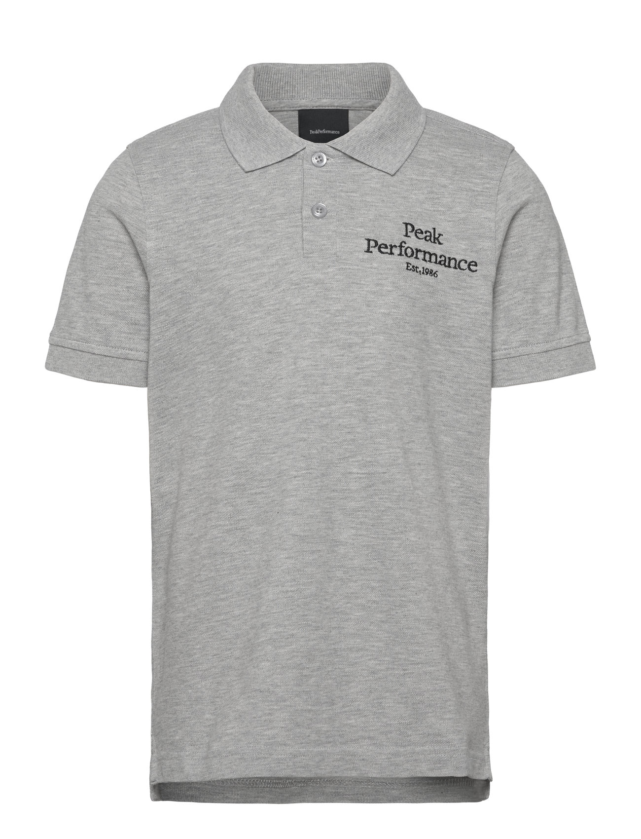 Jr Original Polo Grey Peak Performance