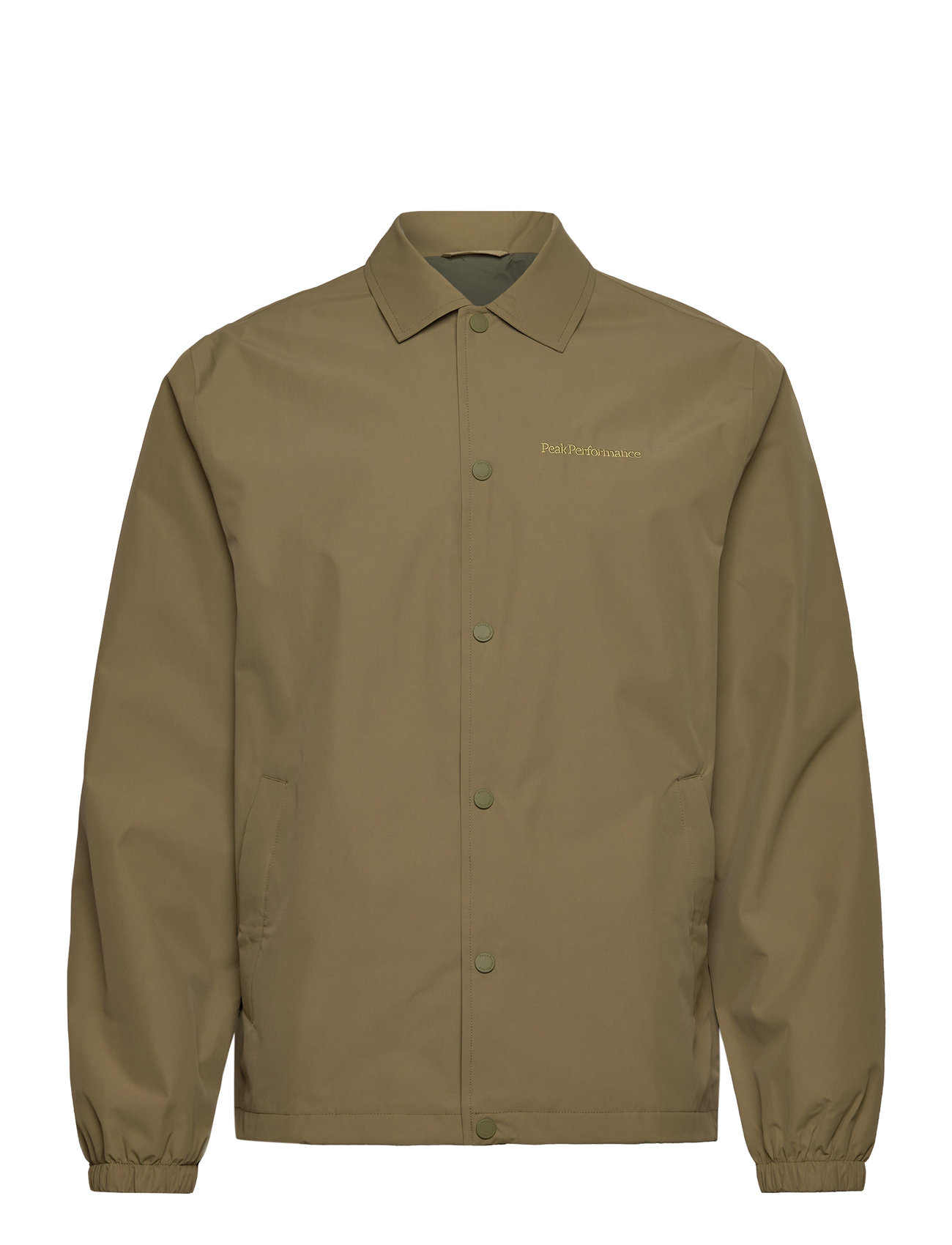 M 2L Coach Jacket Khaki Peak Performance