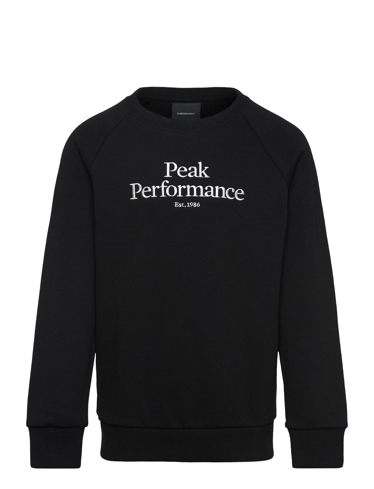 Jr Original Crew Black Peak Performance