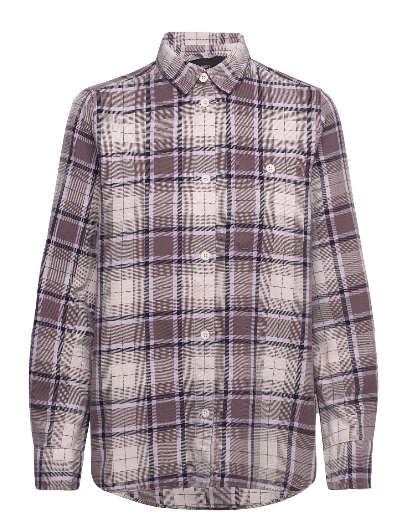 PEAK PERFORMANCE W Baumwolle Flannel Shirt Braun - S - Damen