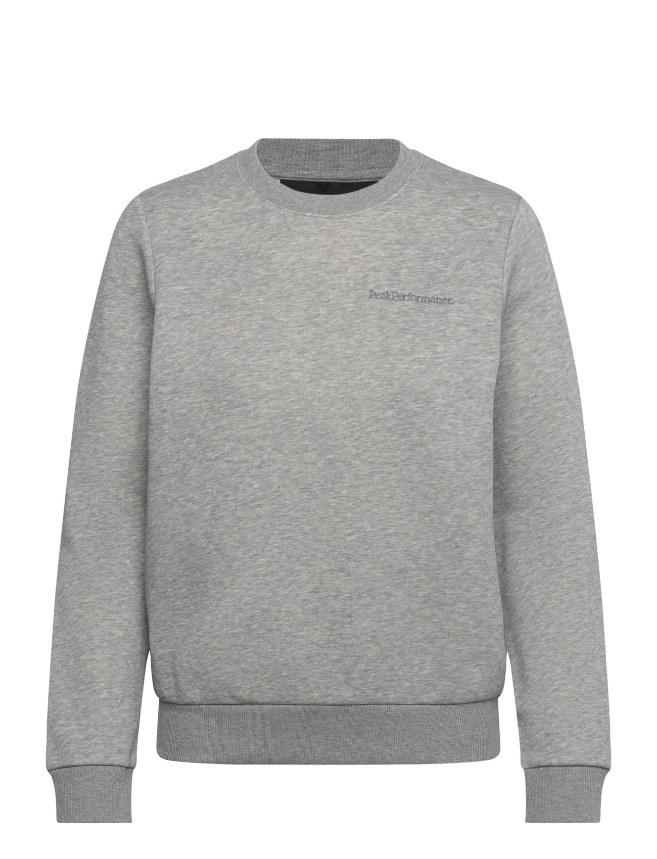 W Original Small Logo Crew Grey Peak Performance