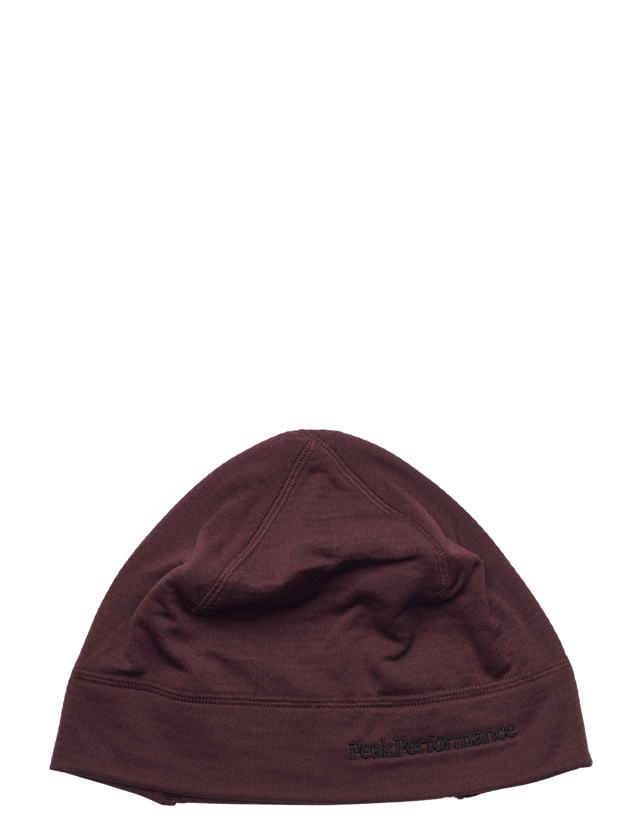 Fleece Tech Beanie-Sapote Burgundy Peak Performance