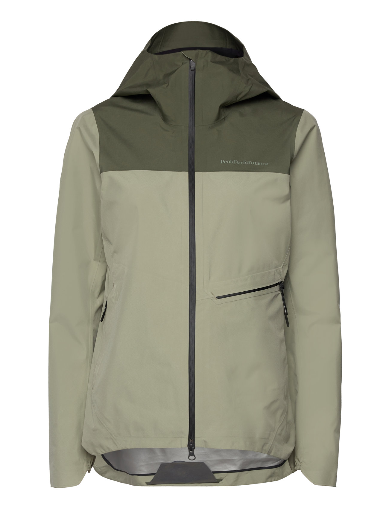 W Commuter Gore-Tex Pac Jacket Green Peak Performance