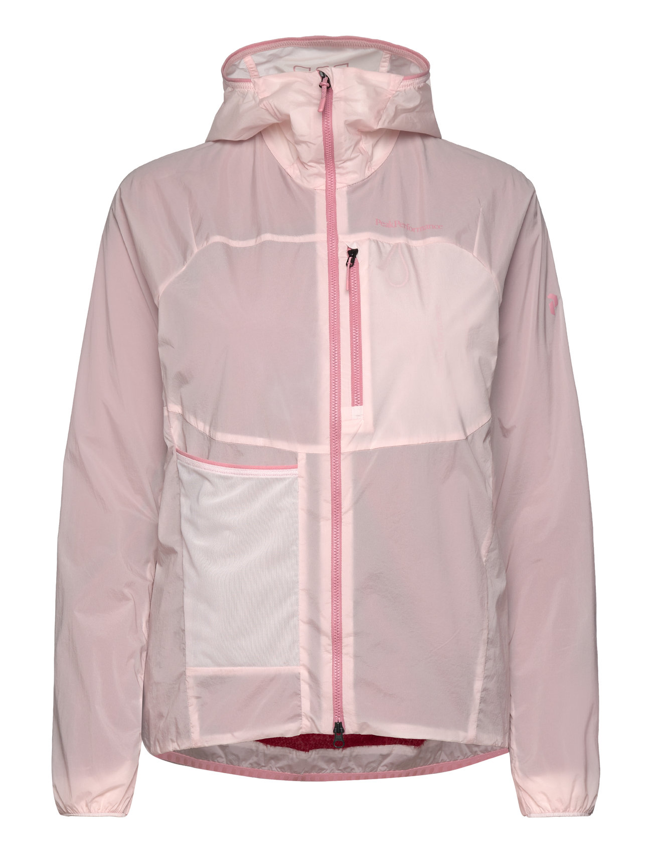 W Vislight Alpha Jacket Pink Peak Performance