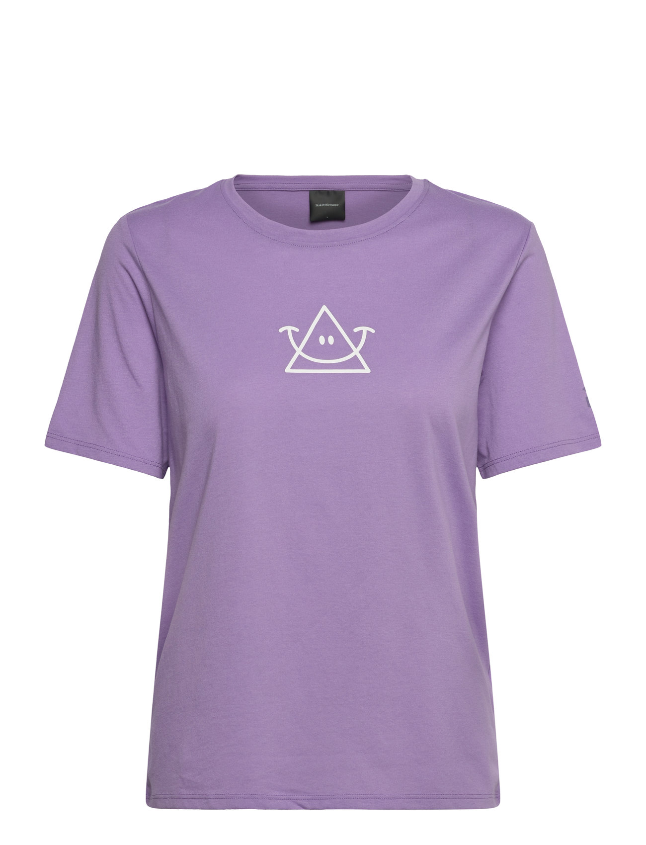 PEAK PERFORMANCE W Explore Graphic Tee Lila - XS - Damen