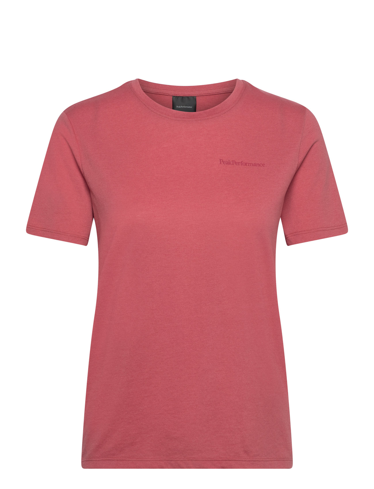 PEAK PERFORMANCE W Explore Graphic Tee Rot - XS - Damen
