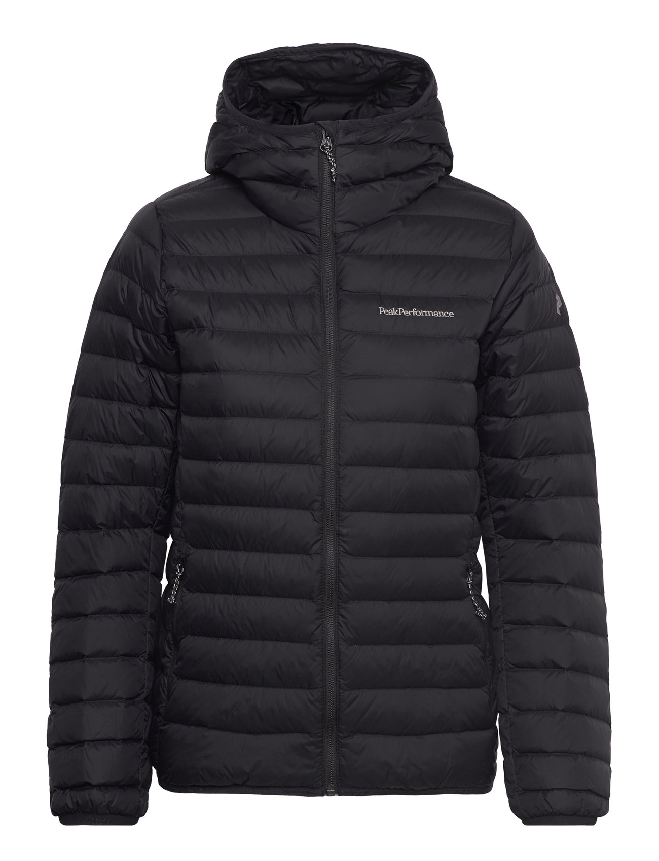 W Down Liner Hood Jacket Black Peak Performance