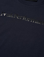 Peak Performance - W Original Seasonal Tee - t-shirts - blue shadow - 2