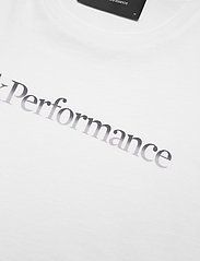 Peak Performance - W Original Seasonal Tee - t-shirts - white - 2