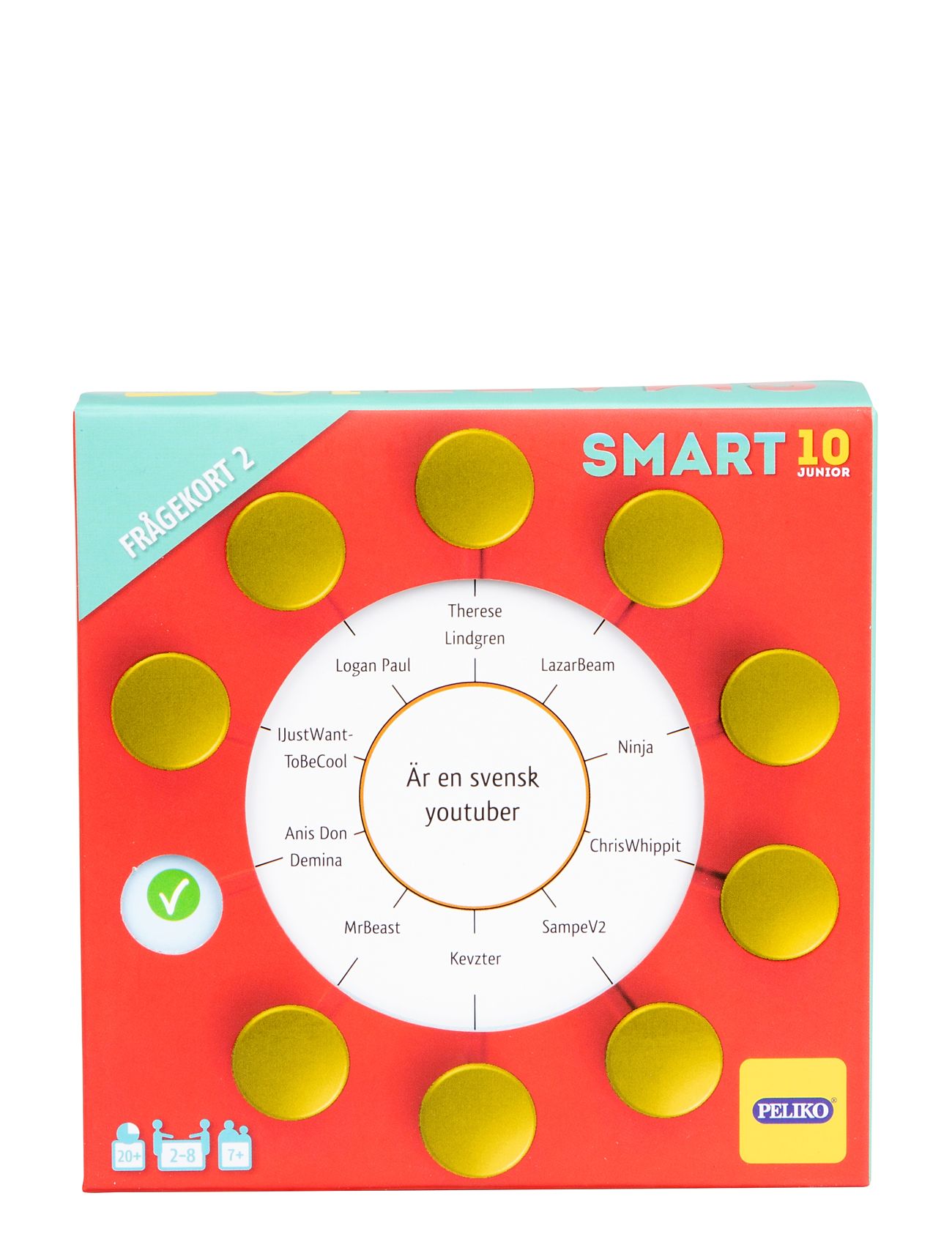 Smart10 Jr Questions 2 Se Toys Puzzles And Games Games Board Games Yellow Peliko