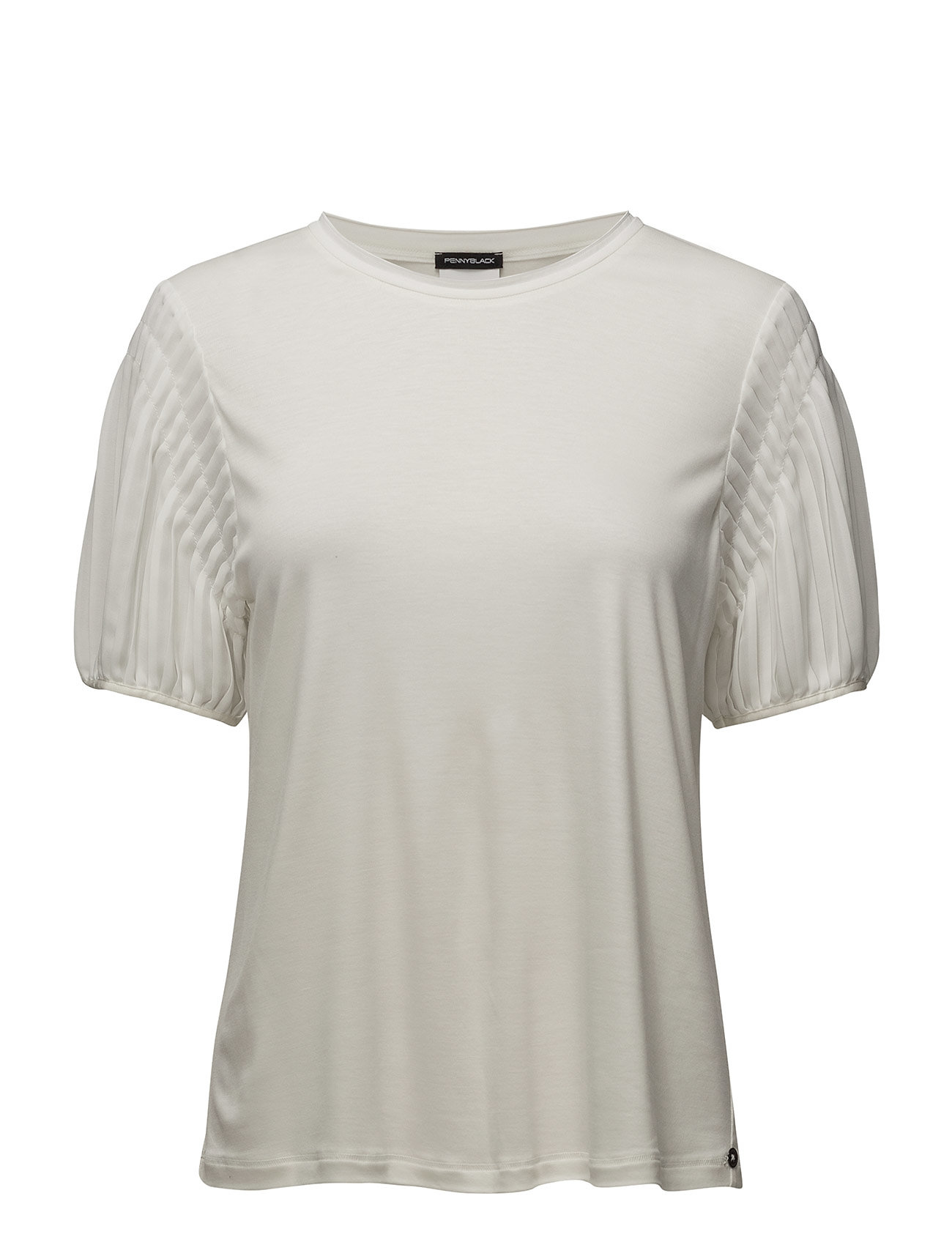 Raquel T Shirts Tops Short Sleeved Wit Pennyblack pennyblack kopen in de aanbieding