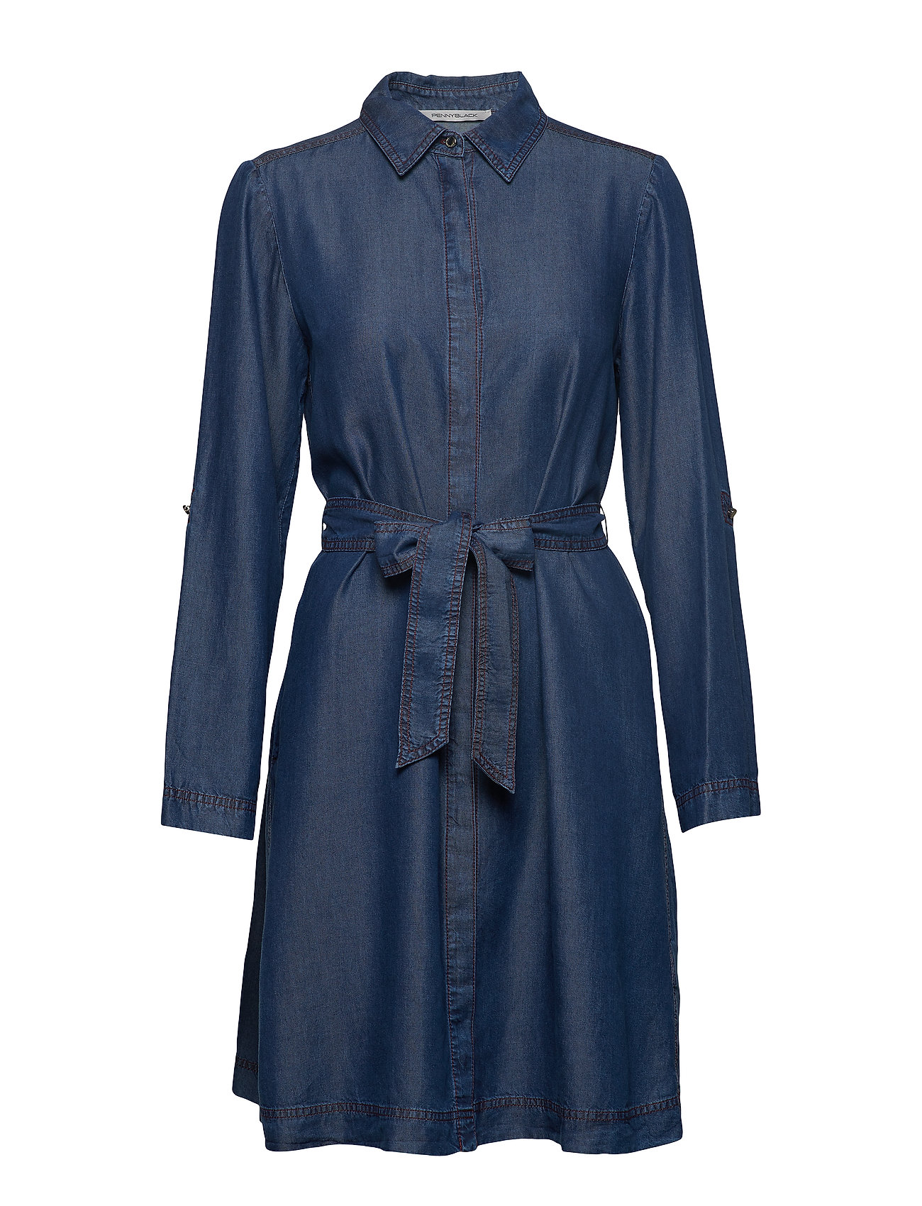 Mango Jurk Knielengte Blauw Pennyblack pennyblack kopen in de aanbieding Mango Jurk Knielengte Blauw Pennyblack pennyblack kopen in de aanbieding