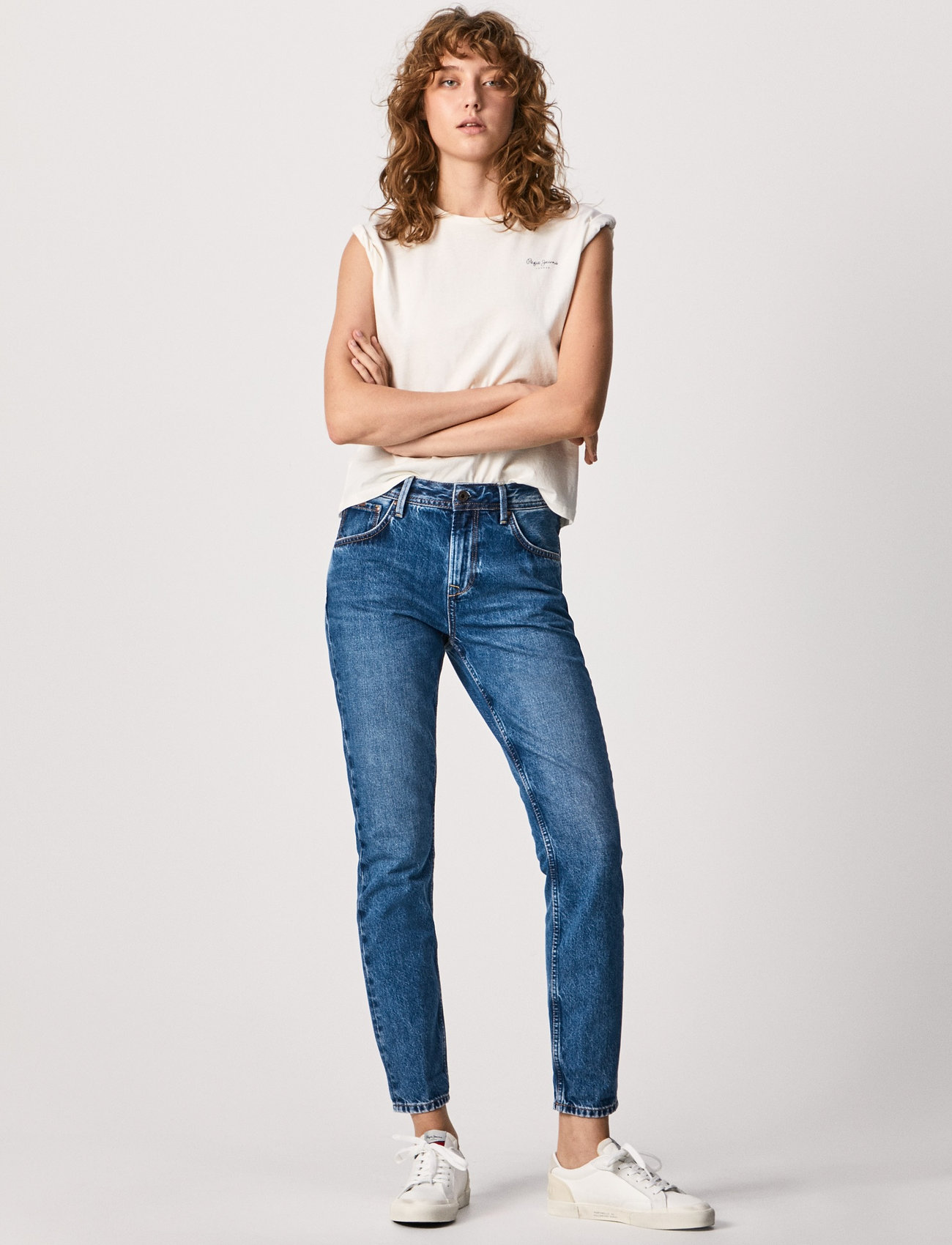 Pepe Jeans London Violet - Straight jeans | Boozt.com