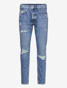 CALLEN CROP - loose jeans - denim