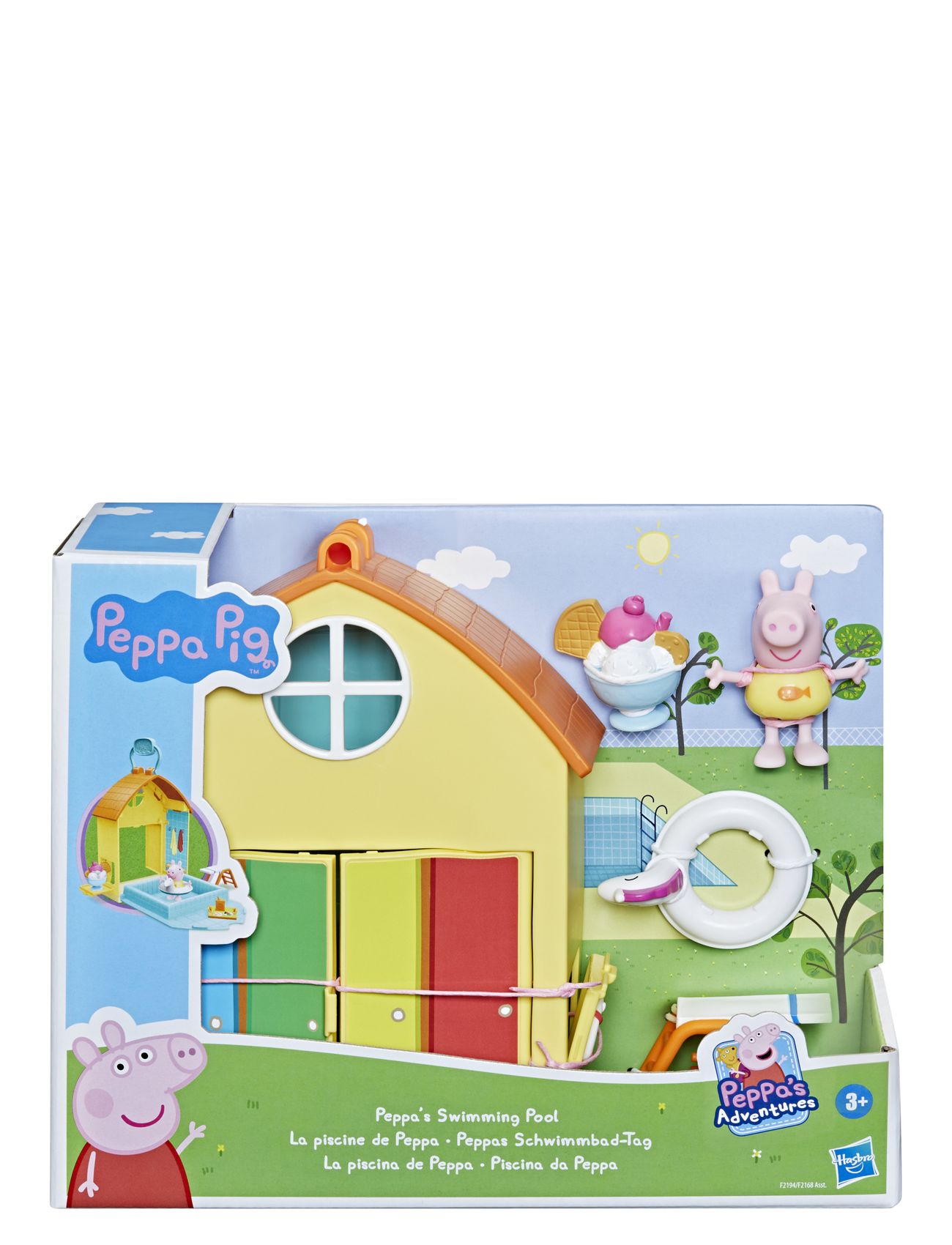 "Peppa Pig" "Peppa’s Swimming Pool Fun Toys Playsets & Action Figures Movies Fairy Tale Characters Multi/patterned Peppa