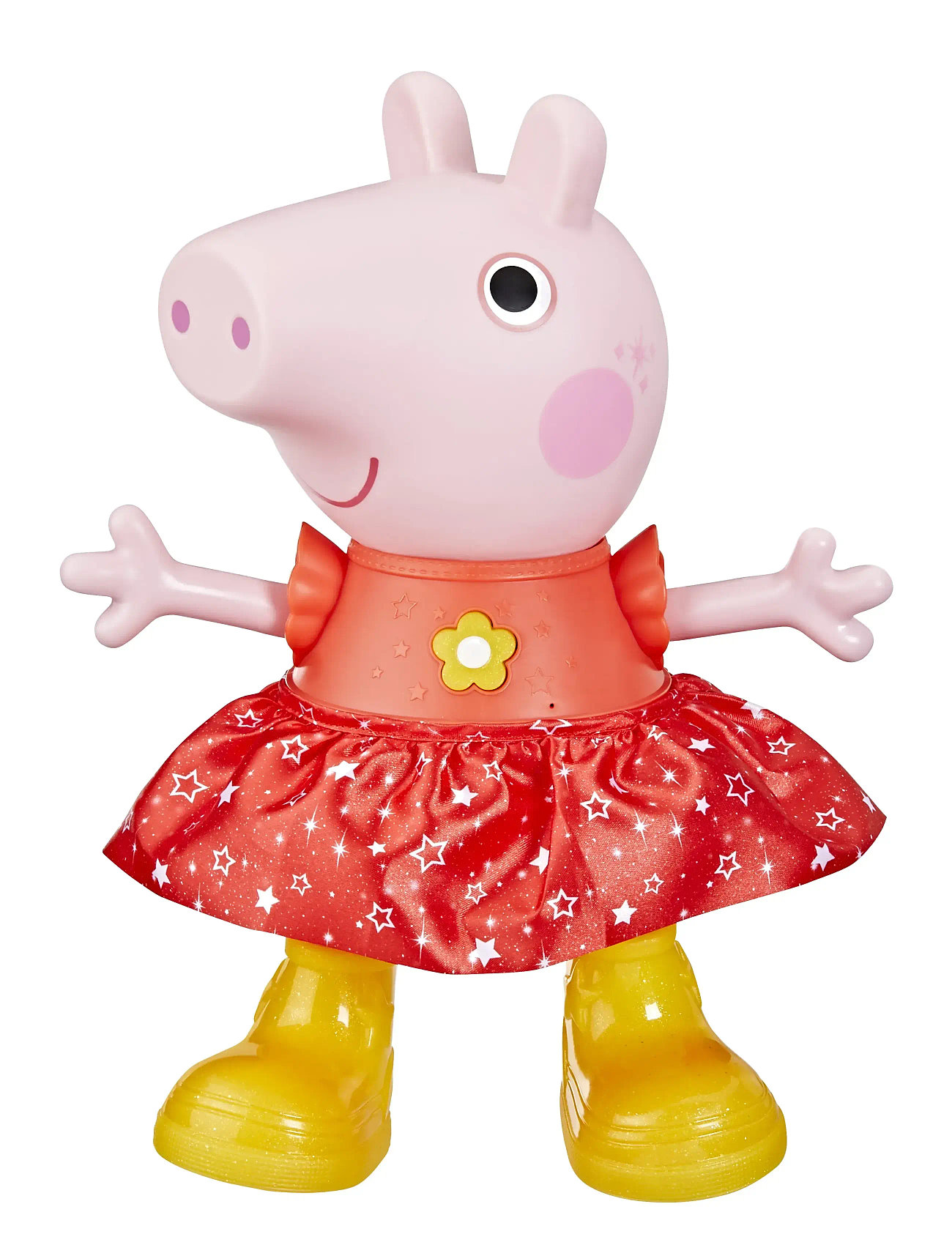 Gurli Gris Peppa Pig Peppa’s Muddy Puddles Party Musical Dancing Doll, One Size, Multi/patterned, Legesæt Og Actionfigurer > Film- Og Eventyrfigurer,