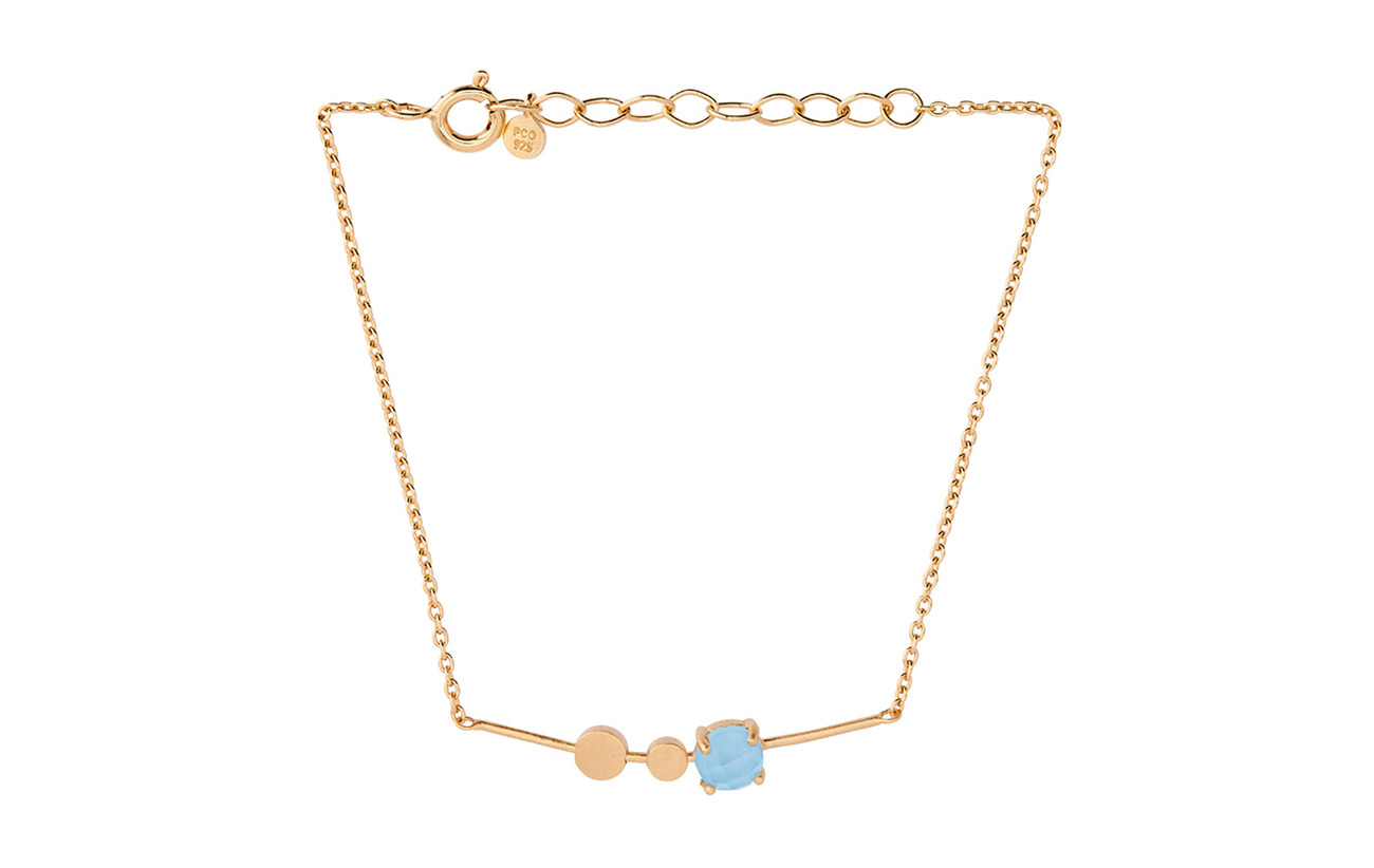 Glacier Blue Corydon PlatedPernille Bracelet Adjgold PnOkw80