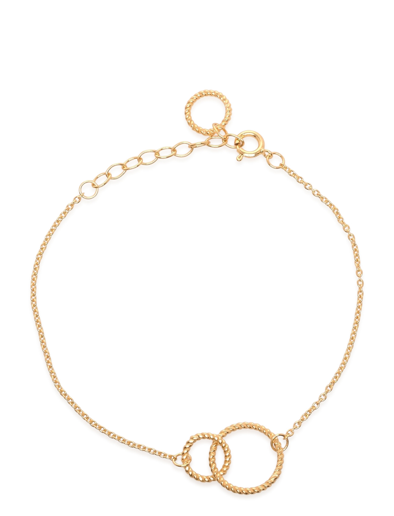 PERNILLE CORYDON Double Twisted Armband Gold - One Size - Damen