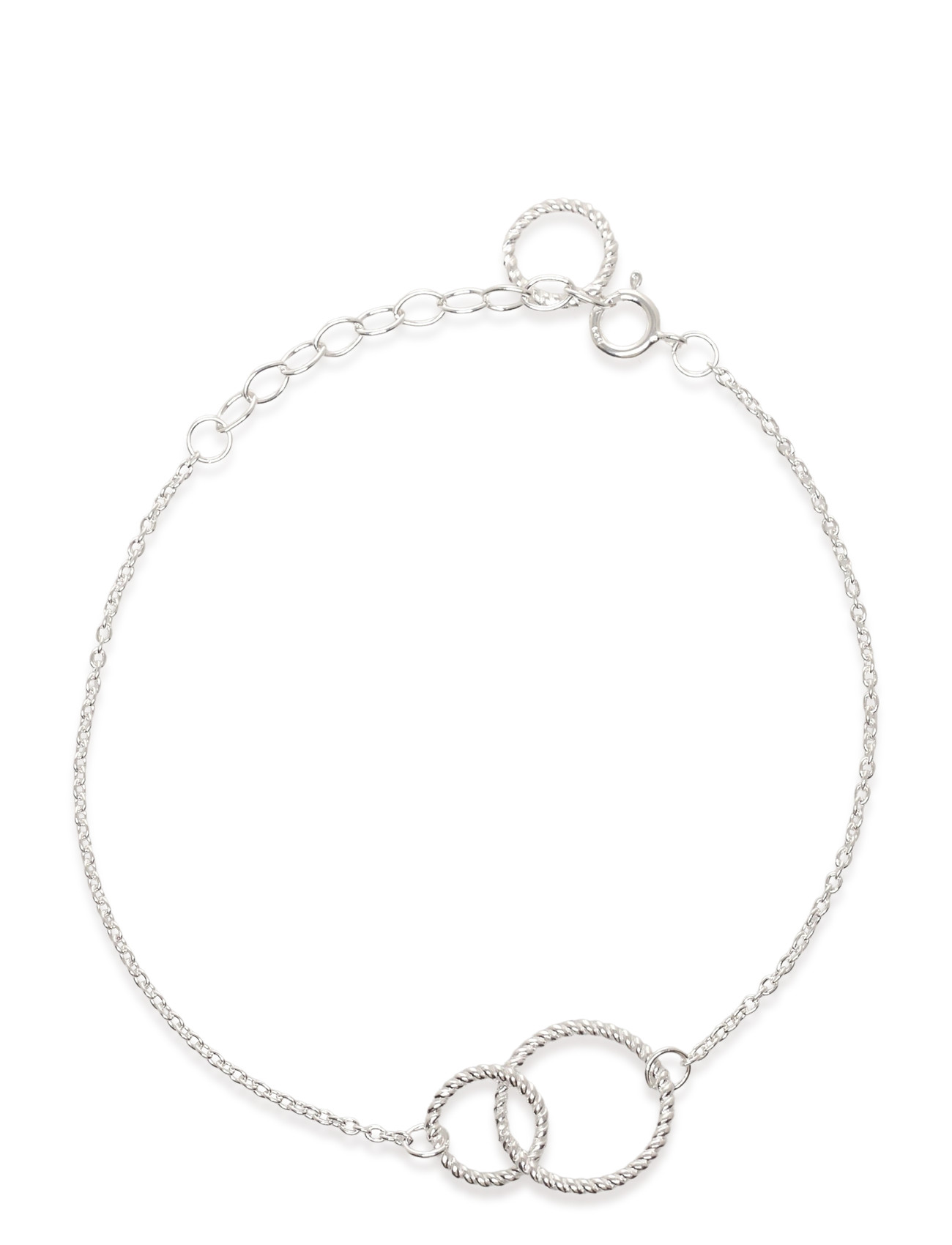 Pernille Corydon Double Twisted Bracelet, One Size, Silver, Armbånd > Kædearmbånd, Dame